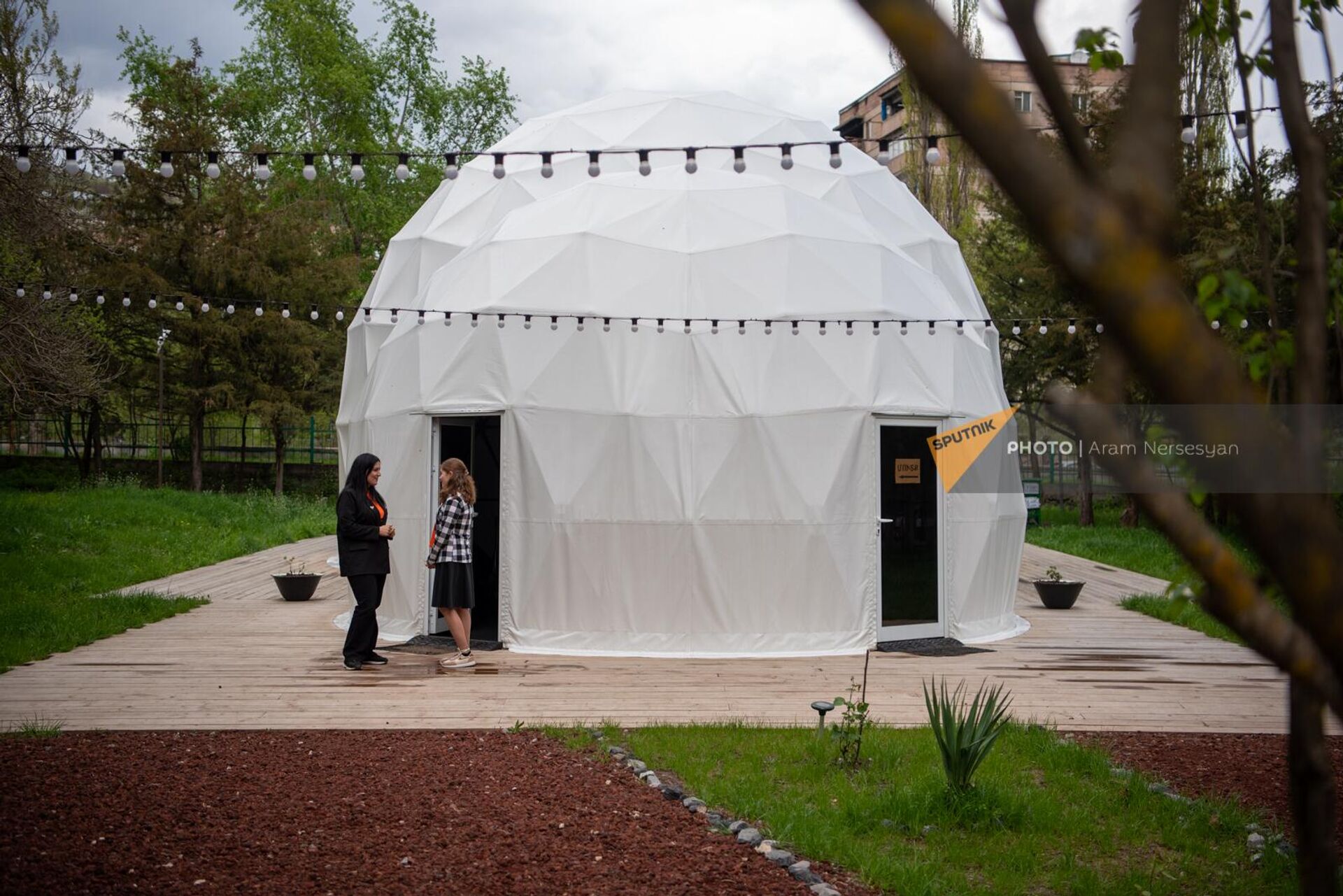 Платформа Дитаран в Дилижане для показа имерсивных фильмов Платформа Дитаран в Дилижане для показа имерсивных фильмов - Sputnik Армения, 1920, 05.05.2023