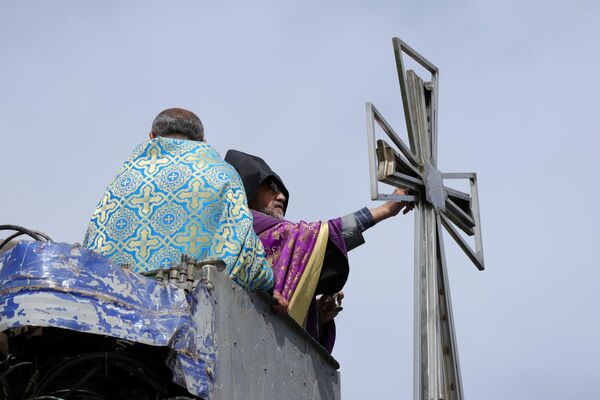 Վերաօծվել է Կապս գյուղի Երևման Սուրբ Խաչ եկեղեցին - Sputnik Արմենիա