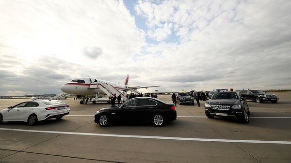 Премьер-министр Армении Никол Пашинян прибыл с рабочим визитом в Россию (8 мая 2023). Москвa - Sputnik Армения