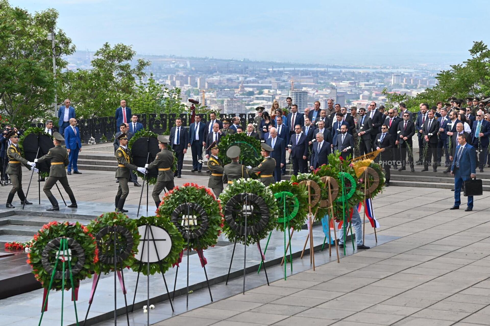 Парад посвященным 78-й годовщине победы в Парке Победы (9 мая 2023). Еревaн - Sputnik Армения, 1920, 09.05.2023
