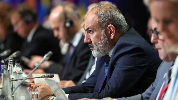 Премьер-министр Армении Никол Пашинян на 4-м саммите Совета Европы (17 мая 2023). Рейкьявик - Sputnik Армения