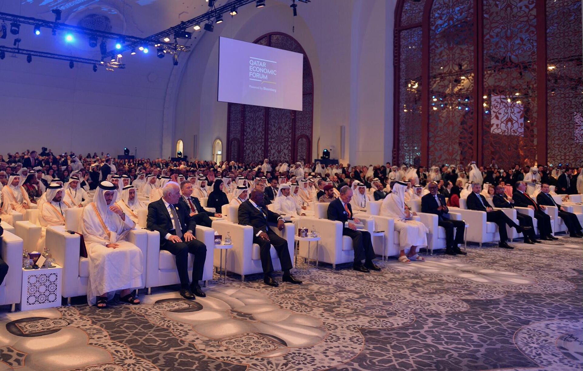 Президент Армении Ваагн Хачатурян принял участие в торжественном открытии катарского экономического форума (23 мая 2023). Катар - Sputnik Արմենիա, 1920, 23.05.2023