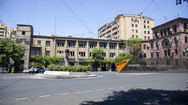 Площадь Сахарова в Ереване - Sputnik Արմենիա