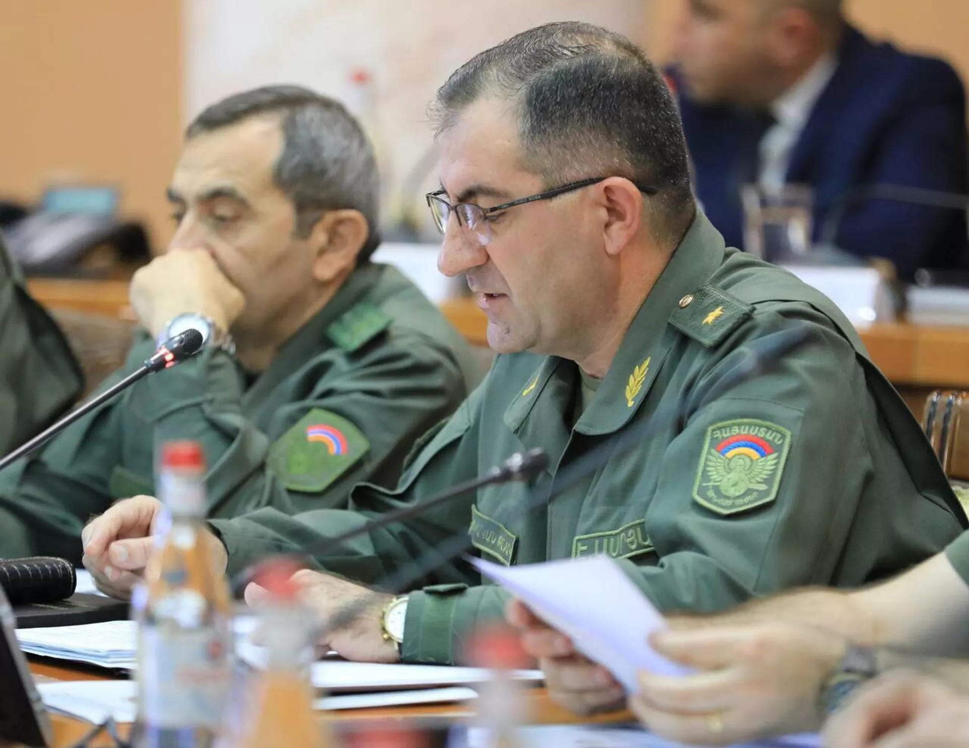 Очередное заседание коллегии при министре обороны РА (26 мая 2023) Еревaн Очередное заседание коллегии при министре обороны РА (26 мая 2023) Еревaн - Sputnik Армения, 1920, 26.05.2023