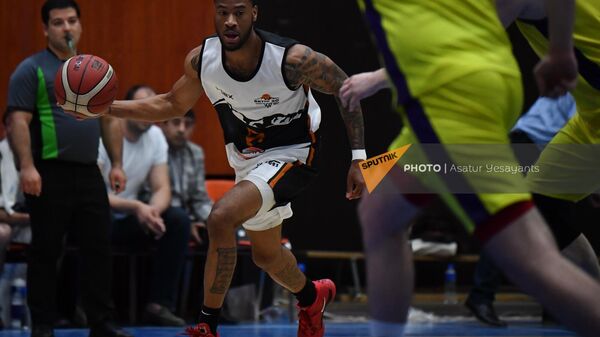 Матч баскетбольной лиги А между командами Урарту и Артик (26 мая 2023). Еревaн - Sputnik Армения