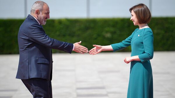 Նիկոլ Փաշինյանի և Մայա Սանդուի հանդիպումը - Sputnik Արմենիա