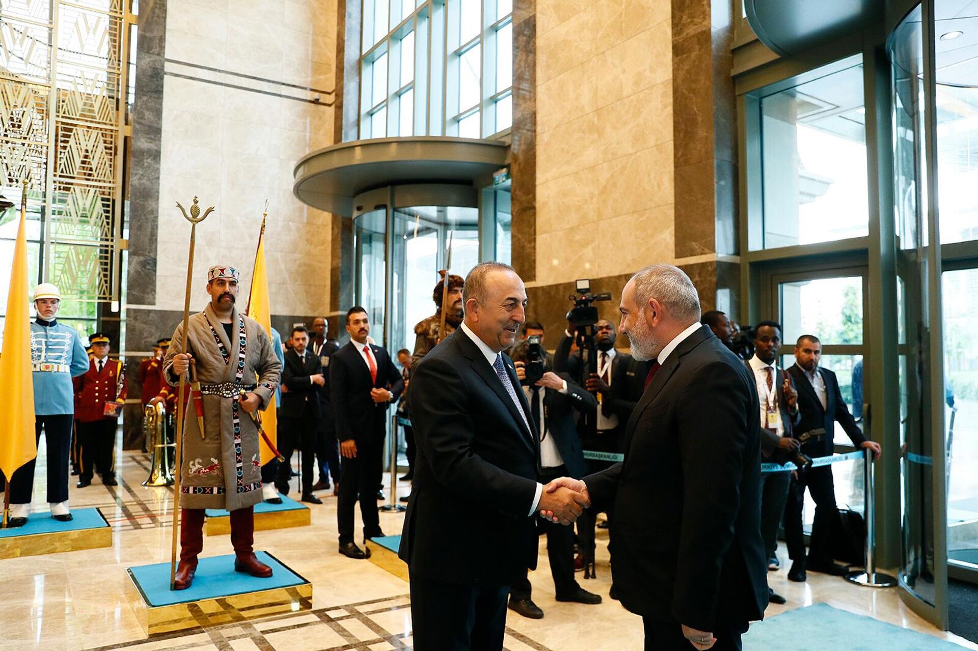 Премьер-министр Никол Пашинян присутствовал на церемонии инаугурации президента Турции Реджепа Тайипа Эрдогана (3 июня 2023). Анкара - Sputnik Армения, 1920, 03.06.2023