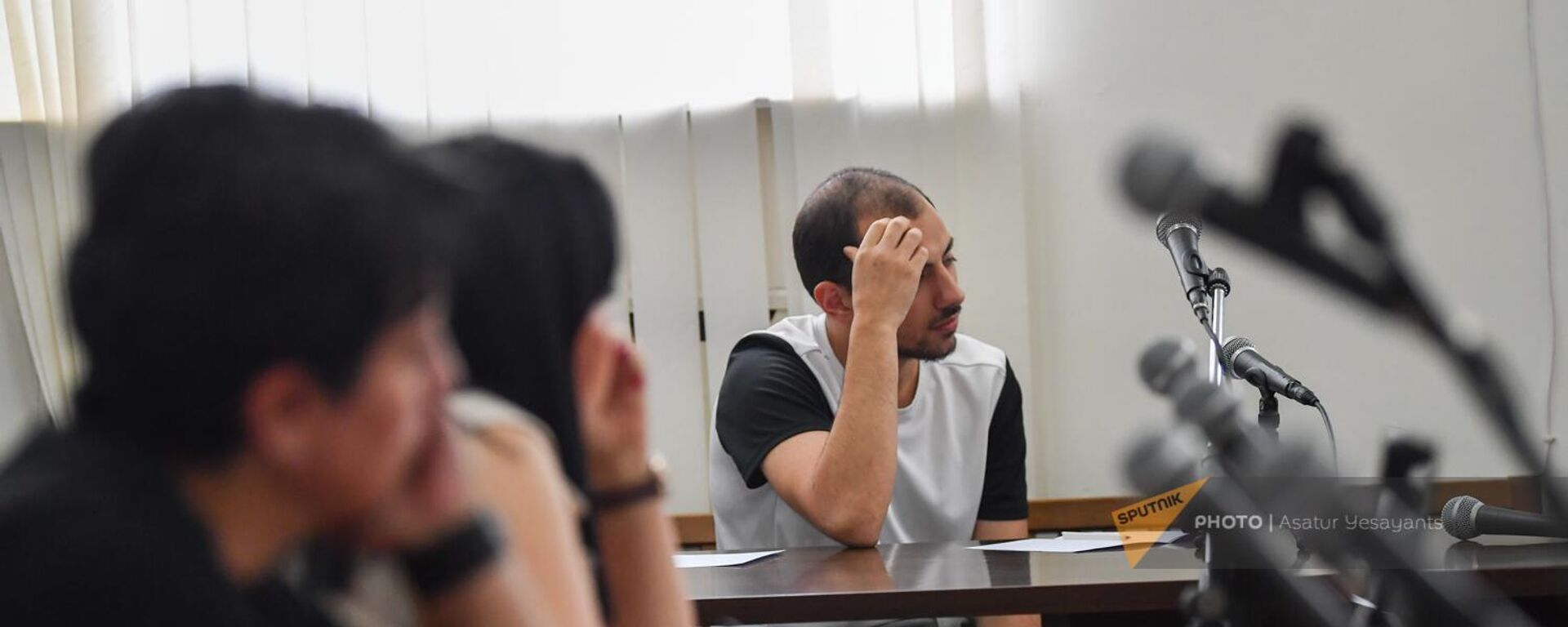 Ашот Пашинян на судебном заседании по делу о попытке своего хищения (5 июня 2023). Еревaн - Sputnik Армения, 1920, 09.06.2023