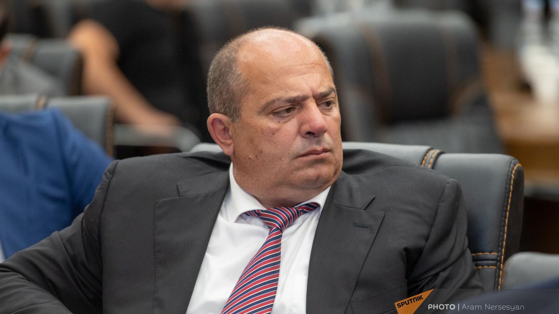 Губернатор Тавушской области Айк Галумян на заседании в Национальном собрании (6 июня 2023). Еревaн - Sputnik Армения, 1920, 17.05.2024