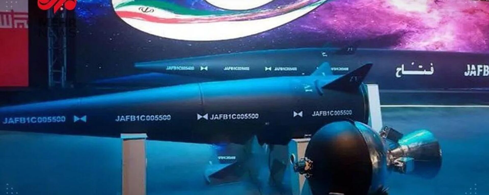 Воздушно-космические силы Корпуса стражей исламской революции Ирана представили новую гиперзвуковую ракету Фаттах - Sputnik Армения, 1920, 12.06.2023