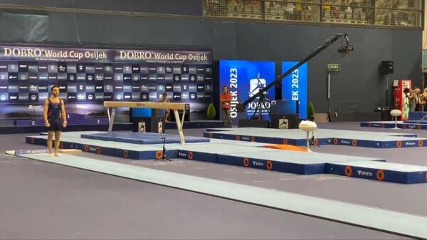 Выступление гимнаста Артура Давтяна в финале World Challenge Cup - Sputnik Армения