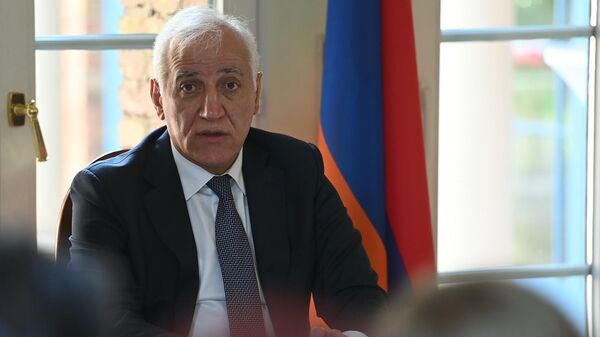 Президент Армении Ваагн Хачатурян  - Sputnik Армения