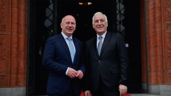 Президент Армении встретился с бургомистром Берлина - Sputnik Армения