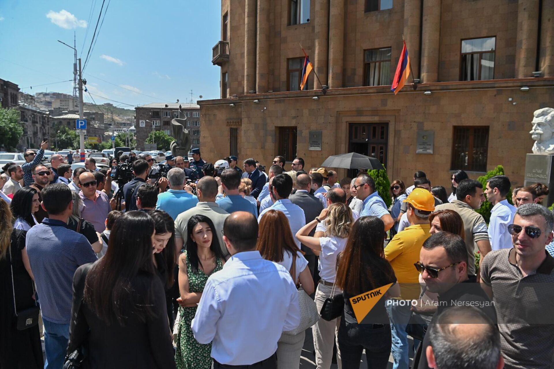 Акция протеста адвокатов у здания МВД (20 июня 2023). Ереван - Sputnik Армения, 1920, 20.06.2023
