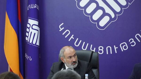 Заседание инициативной группы партии Гражданский договор (22 июня 2023). Еревaн - Sputnik Армения