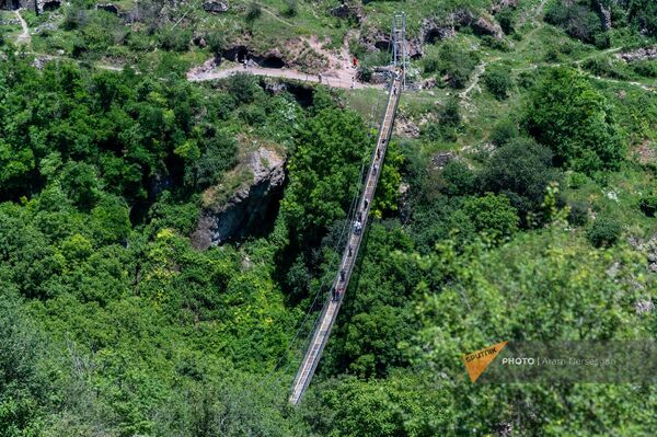 Подвесной мост Хндзореска - Sputnik Армения