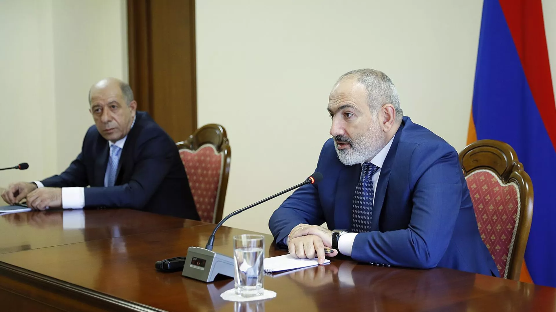 Премьер-министр Никол Пашинян присутствовал на торжественном заседании, посвященном дню создания Службы государственной охраны (1 июля 2023). Еревaн Премьер-министр Никол Пашинян присутствовал на торжественном заседании, посвященном дню создания Службы государственной охраны (1 июля 2023). Еревaн - Sputnik Армения, 1920, 01.07.2023