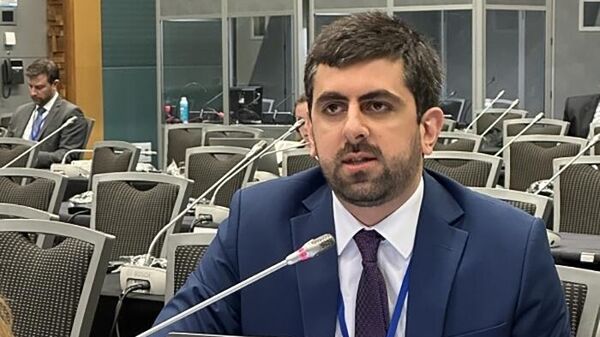 Глава армянской делегации в ПА ОБСЕ Саргис Ханданян  - Sputnik Армения