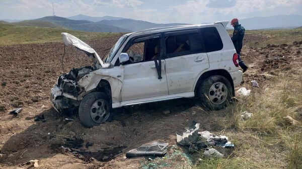 Дорожно-транспортное происшествие у села Ишханасар (10 июля 2023). Сюник - Sputnik Армения