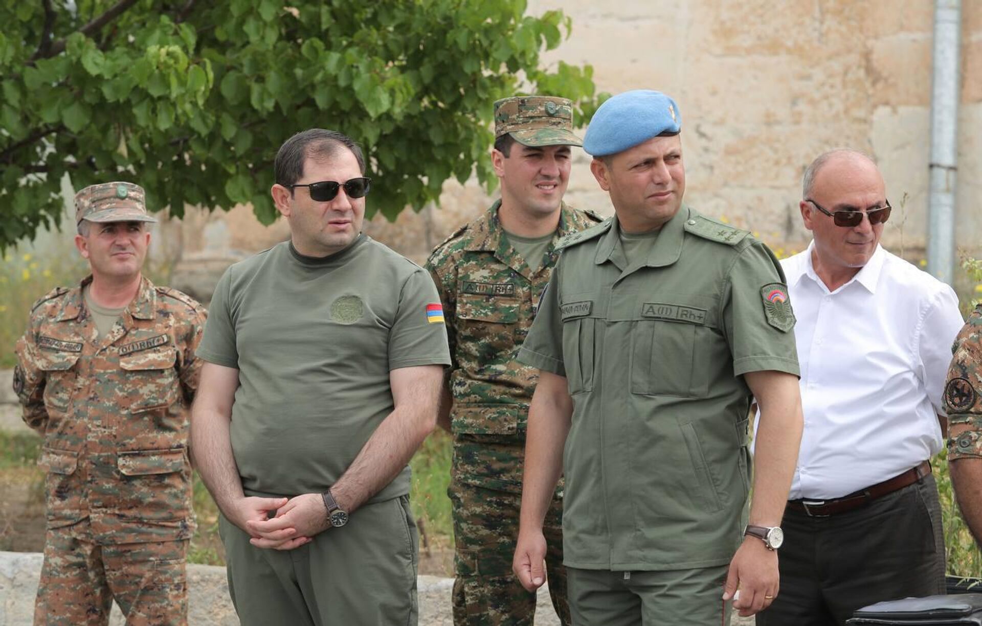 Министр обороны Сурен Папикян посетил одну из воинских частей и проследил за проведением аттестационных экзаменов военнослужащих (11 июля 2023). Армения - Sputnik Армения, 1920, 11.07.2023