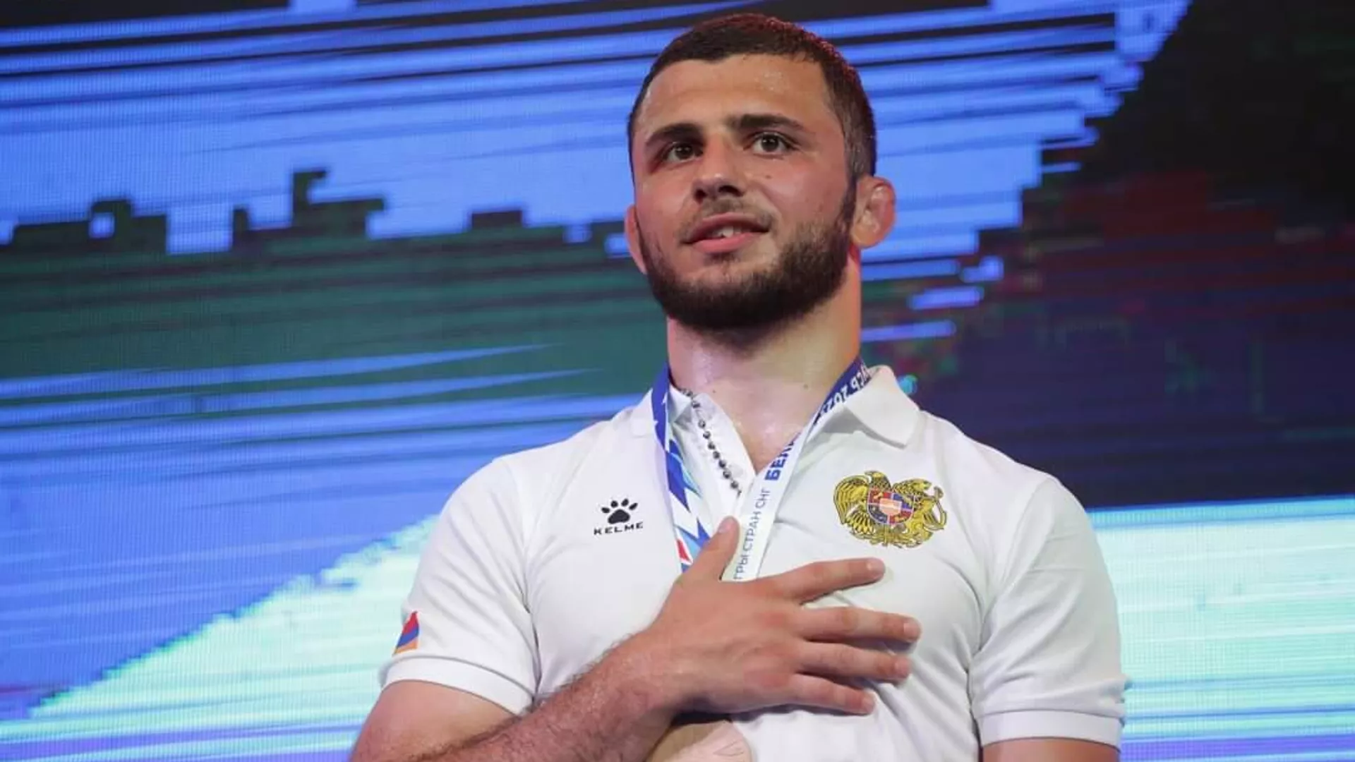 Борец Саак Ованнисян завоевал золото на Вторых Играх СНГ (5 августа 2023). Солигорск