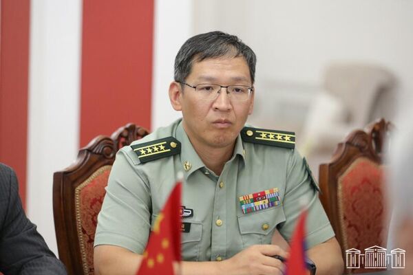 ՉԺՀ դեսպանության պաշտպանական հարցերով ռազմական կցորդ, ավագ գնդապետ Ան Ցյանը - Sputnik Արմենիա