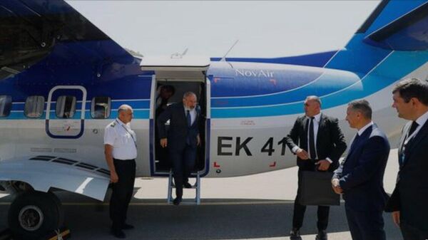 Армянский премьер Никол Пашинян отправился сегодня в Сюник самолетом Ереван-Капан - Sputnik Армения