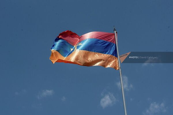 Հայաստանի դրոշը Շուռնուխի նոր թաղամասում - Sputnik Արմենիա