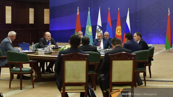 Заседание глав правительств стран ЕАЭС (24 августа 2023). Цахкадзор, Армения - Sputnik Армения