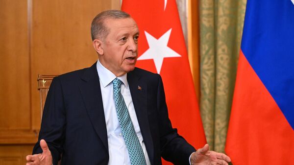 Президент Турецкой Республики Реджеп Тайип Эрдоган. Архивное фото  - Sputnik Армения