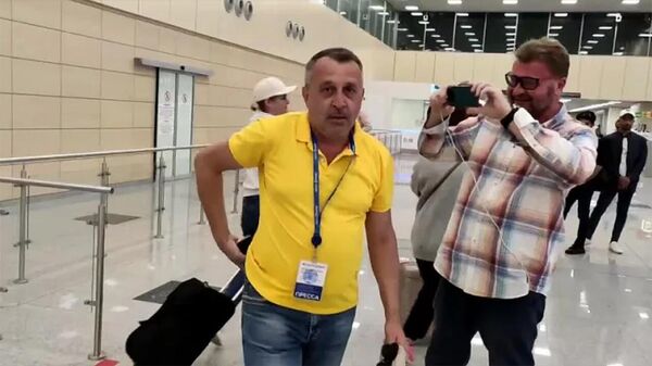 Руководитель Sputnik Молдова Виталий Денисов, депортированный утром из Кишинева, прибыл в Москву - Sputnik Армения