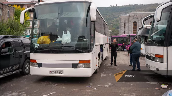 Вынужденные переселенцы из Нагорного Карабаха в Горисе (30 сентября 2023). Сюник - Sputnik Армения