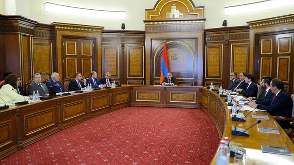 Четвертое заседание Инвестиционного комитета под председательством премьер-министра Никола Пашиняна (6 октября 2023). Еревaн - Sputnik Армения