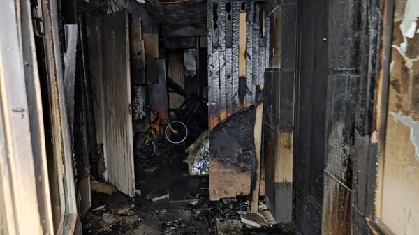 Пожар в жилом доме в Абовяне - Sputnik Արմենիա