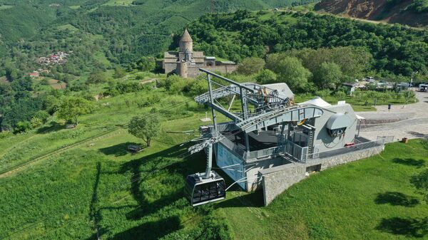 Канатная дорога Татевер в Татеве - Sputnik Армения