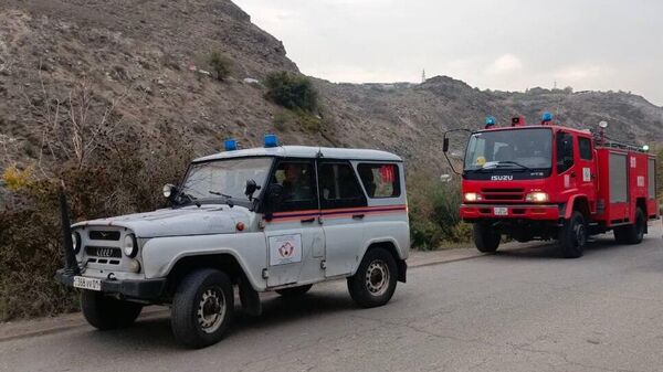 Փրկարար ծառայության մեքենաներ. արխիվային լուսանկար - Sputnik Արմենիա