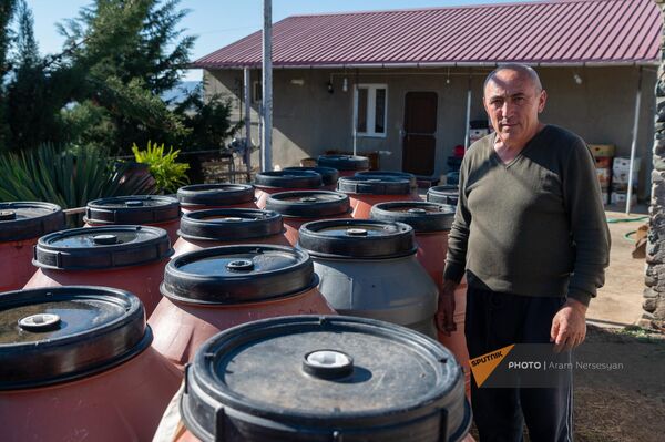 Ашот, фермер, занимающийся выращиванием оливок - Sputnik Армения