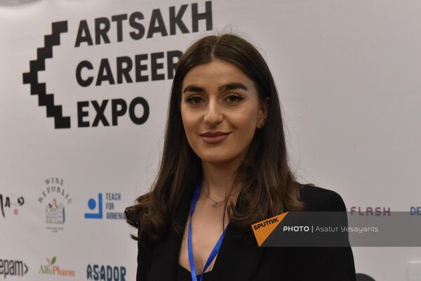 Соучредитель и организатор выставки Artsakh Career Expo Мане Барегамян - Sputnik Армения
