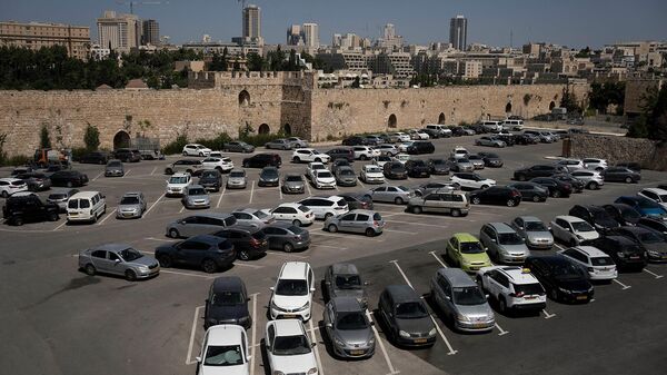 Общий вид парковки, которая является частью спорной сделки в Армянском квартале Старого города Иерусалима - Sputnik Армения