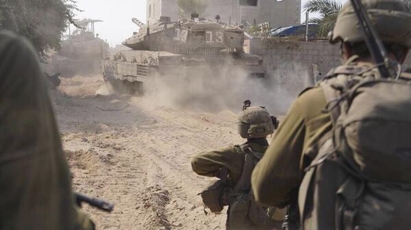 Իսրայելի զինվորականները Գազայի հատվածում - Sputnik Արմենիա