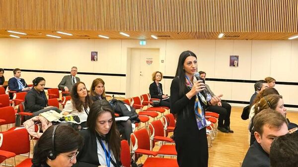 Омбудсмен Анаит Манасян приняла участие в 14-й международной конференции Глобального альянса национальных правозащитных учреждений (GANHRI) (8 ноября 2023). Копенгаген - Sputnik Армения