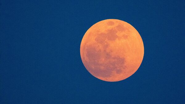 Красная луна, затмение - Sputnik Արմենիա