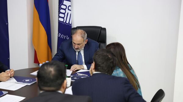 «Քաղաքացիական պայմանագիր» կուսակցության վարչության նիստ - Sputnik Արմենիա