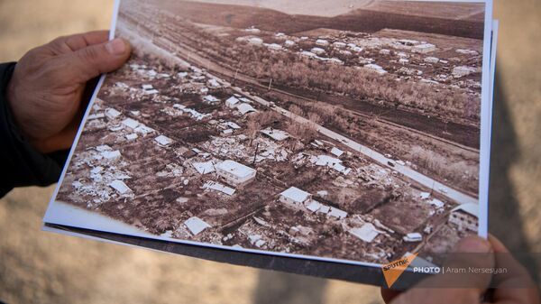 Фотография деревни Налбанд (ныне Ширакамут) на 3-й день после землетрясения - Sputnik Армения