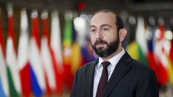 Министр иностранных дел Арарат Мирзоян принял участие во встрече в формате Совета министров иностранных дел ЕС (11 декабря 2023). Брюссель - Sputnik Армения
