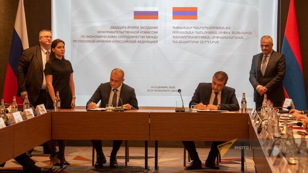 ՀՀ–ն և ՌԴ–ն ստորագրել են ատոմակայանի շահագործման ժամկետը երկարացնելու պայմանագիր - Sputnik Արմենիա