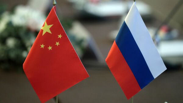 Флаги России и Китая - Sputnik Արմենիա