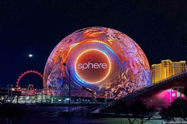 Աշխարհի ամենամեծ գնդաձև կառույցը՝ MSG Sphere (Նևադա, ԱՄՆ) - Sputnik Արմենիա
