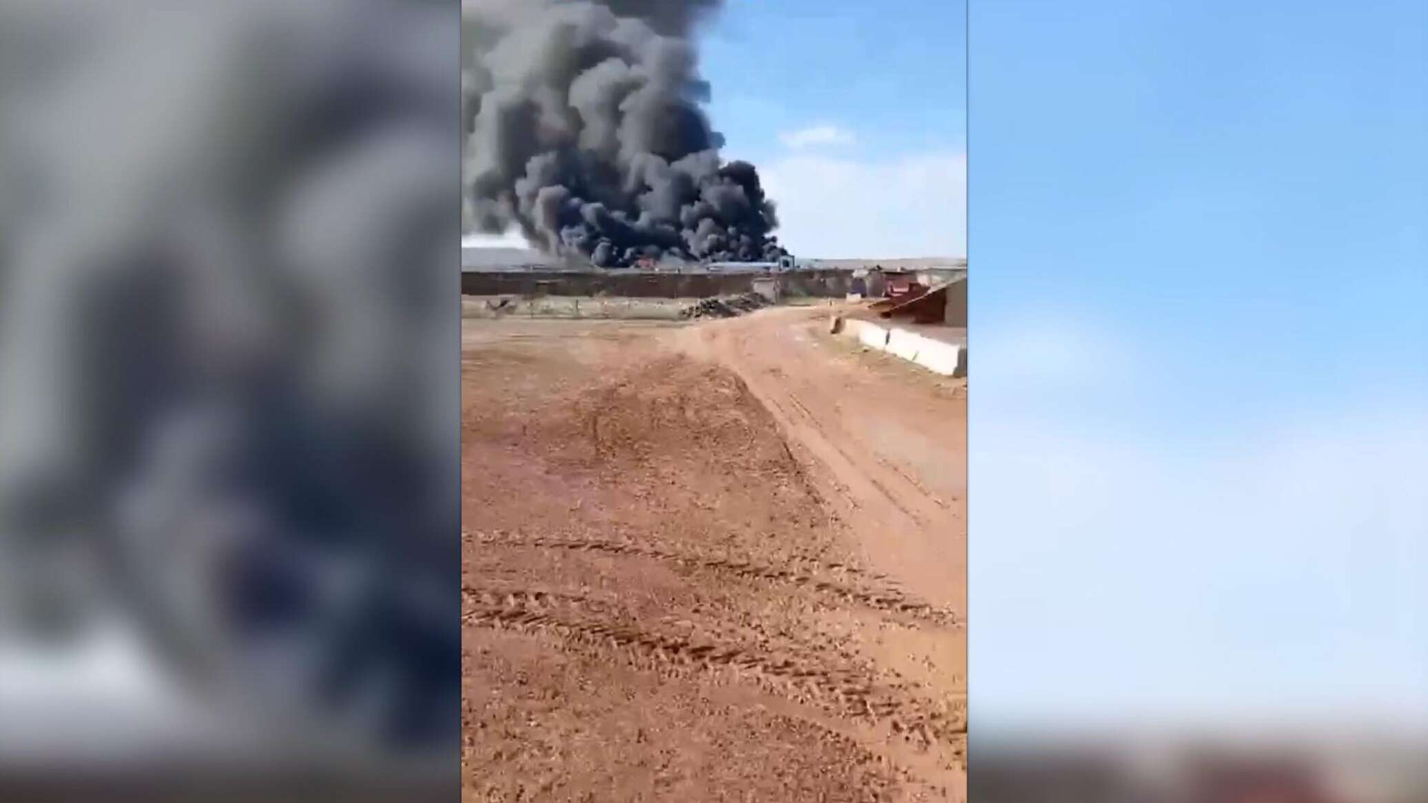 Турецкий беспилотник уничтожил цемзавод компании 