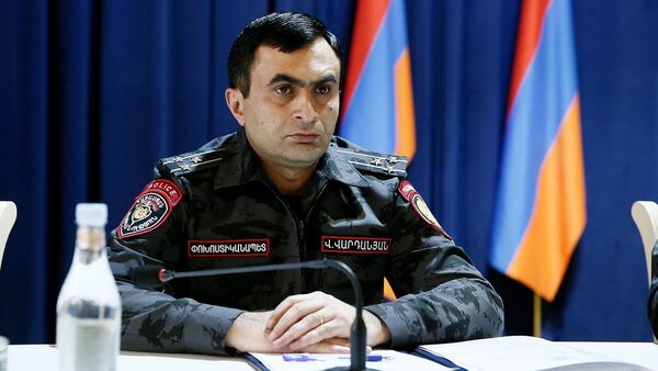 Начальник уголовной полиции Армении Вардан Варданян  - Sputnik Армения